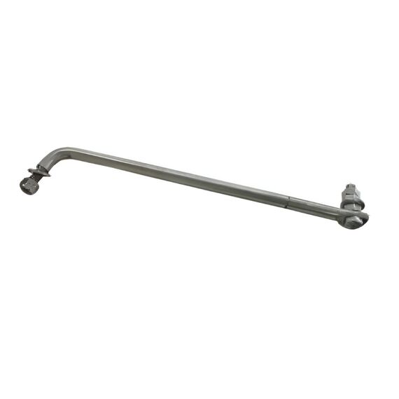 Haste de Direção em INOX p/ Motores de Popa - 29cm - Universal