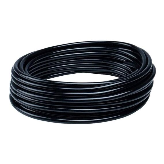 Mangueira PVC Preta Siliconada 3/8 pol - Parede 2,5mm - Combustível