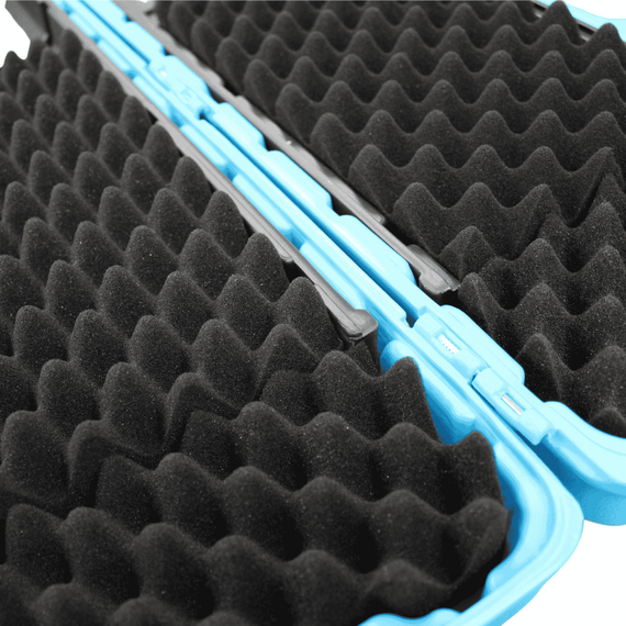 Porta Varas Caixa - Retrátil - Marine Sports - 1,5cm a 2,20m - AZUL - MS-RH10