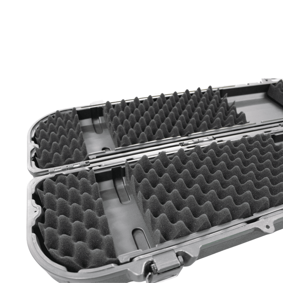 Porta Varas Caixa - Retrátil - Marine Sports - 1,5cm a 2,20m - CINZA - MS-RH12