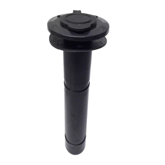 Porta Varas / Caniço Reto em ABS Premium c/ Tampa - Preto