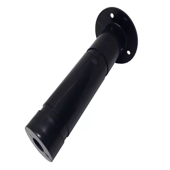 Porta Varas / Caniço Reto em ABS Premium c/ Tampa - Preto