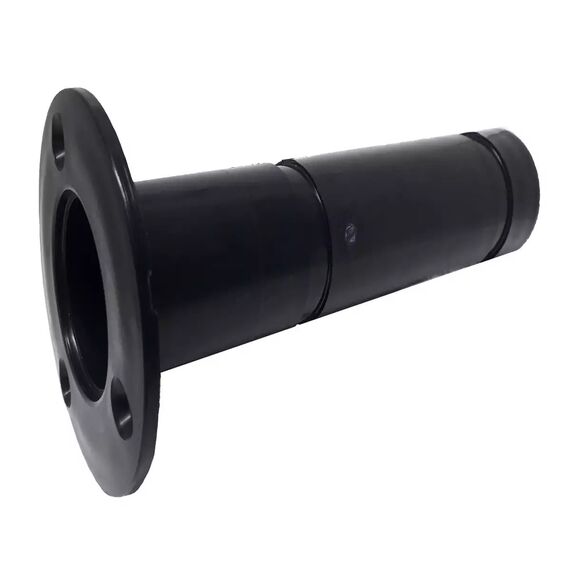 Porta Varas / Caniço Reto em ABS Premium c/ Tampa - Preto