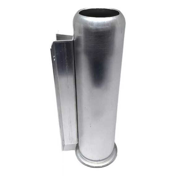 Porta Varas / Caniço Sobrepor em Alumínio - Suporte Reto Trapézio