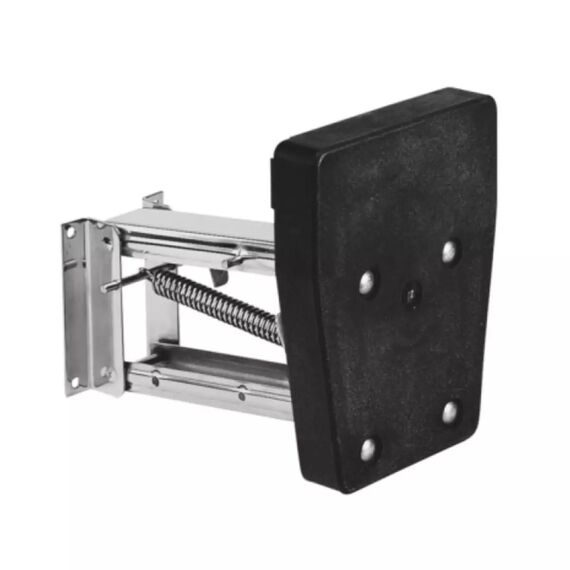 Suporte p/ Motor Auxiliar até 10HP em Alumínio c/ Base em Nylon Preta