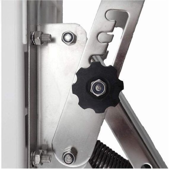 Suporte p/ Motor Auxiliar até 20HP em Inox c/ Base em Nylon Branca