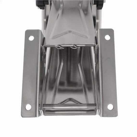 Suporte p/ Motor Auxiliar até 20HP em Inox c/ Base em Nylon Branca