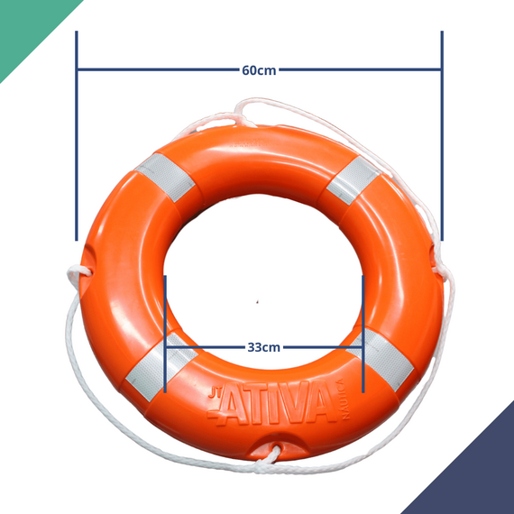 Boia Circular Classe II - 60 cm - Ativa - Homologado