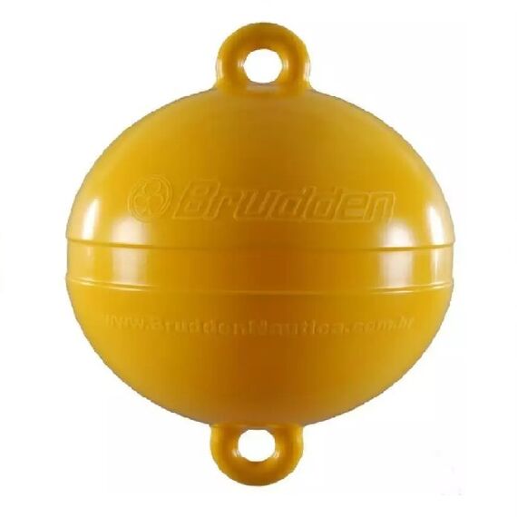 Boia de Demarcação / Arinque - Redonda Brudden - Amarela - 40 cm