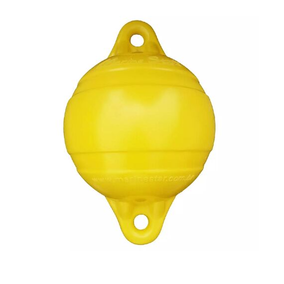 Boia de Demarcação / Arinque - Redonda Marine Star - Amarela - 40 cm