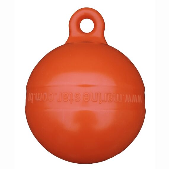 Boia de Demarcação / Arinque - Redonda Marine Star - Laranja - 24,5 cm