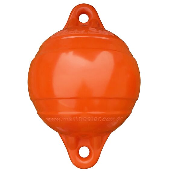 Boia de Demarcação / Arinque - Redonda Marine Star - Laranja - 40 cm