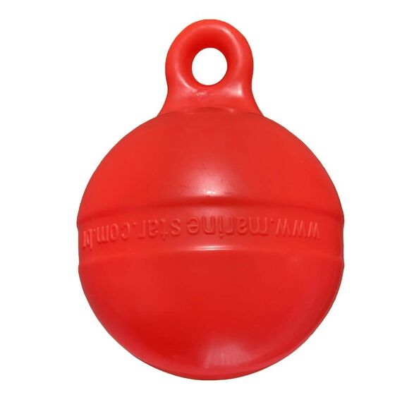 Boia de Demarcação / Arinque - Redonda Marine Star - Vermelha - 24,5 cm