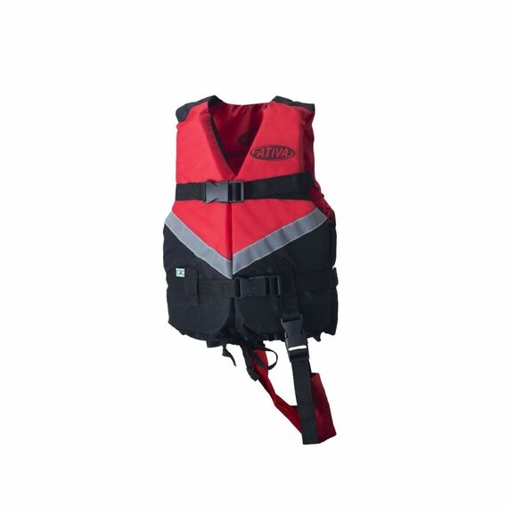 Colete Auxiliar de Flutuação - Canoa 2.0 30kg - Ativa - Vermelho