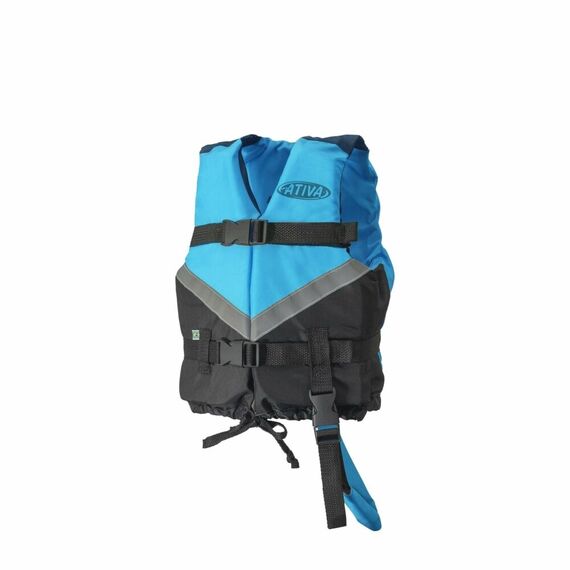 Colete Auxiliar de Flutuação - Canoa 2.0 40kg - Ativa - Azul Claro