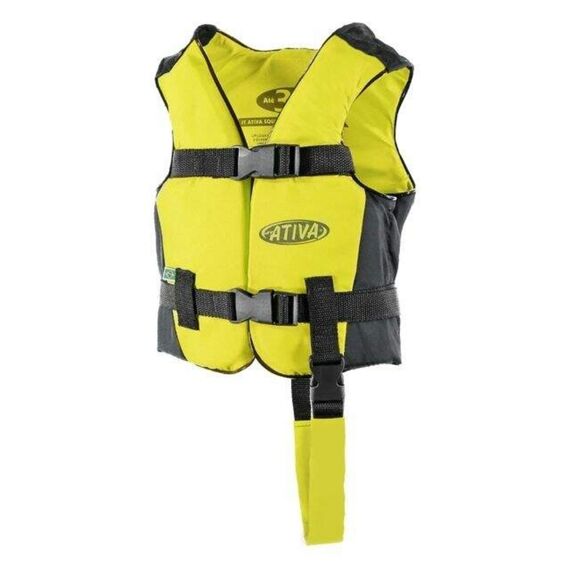 Colete Auxiliar de Flutuação - Canoa 30kg - Ativa - Amarelo