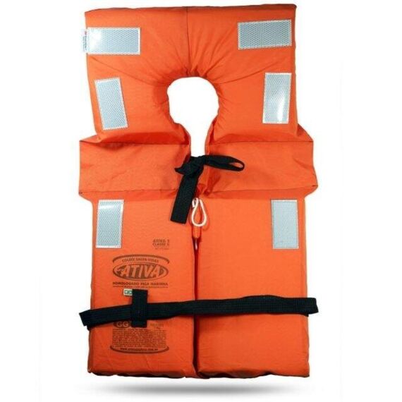Colete Salva-Vidas Classe II - Tamanho P - Ativa - Homologado