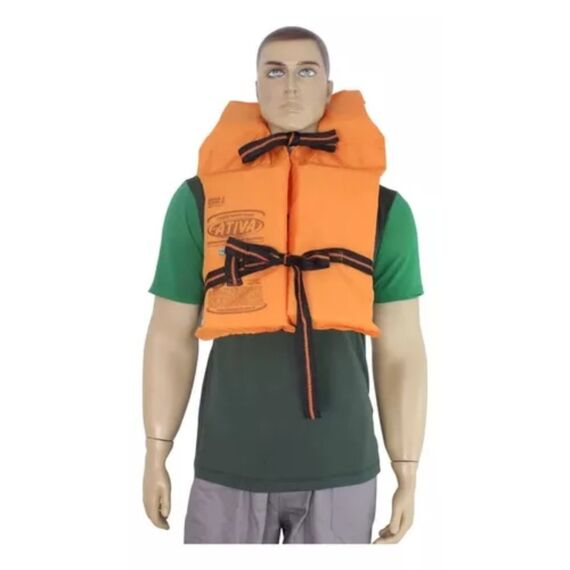 Colete Salva-Vidas Classe III - Tamanho M - Ativa - Homologado