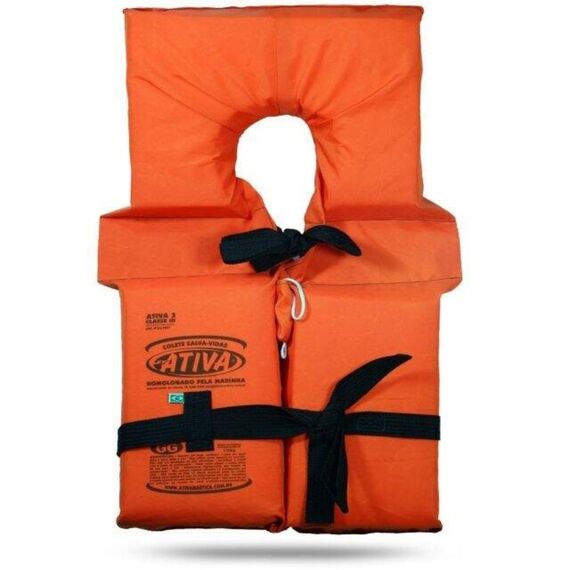 Colete Salva-Vidas Classe III - Tamanho PP - Ativa - Homologado
