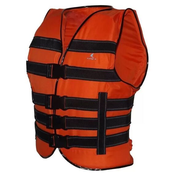 Colete Salva-Vidas Classe IV Profissional s/ Refletivo - Tamanho Único - Mar & Cia - Laranja