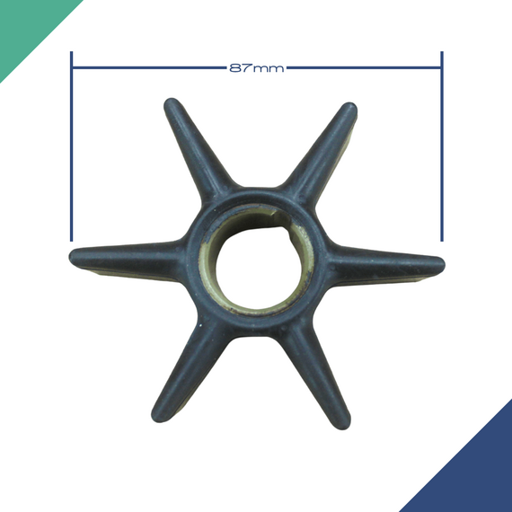 Rotor p/ Bomba de Água Mercury 75/90/115/200/225 HP (Mod: Americano) - Original