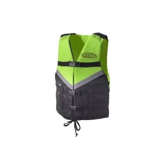 Colete Salva-Vidas Esportivo - Canoa 2.0 100kg - Ativa - Verde