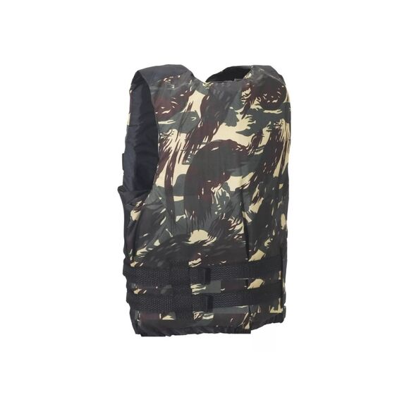 Colete Salva-Vidas Esportivo - Canoa 2.0 130kg - Ativa - Camuflado