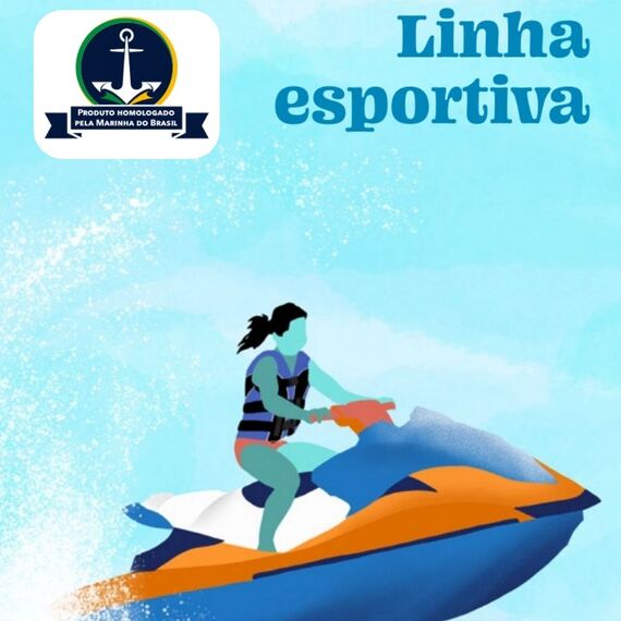 Colete Salva-Vidas Esportivo - Tamanho G - Ativa 55 - Verde