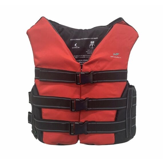 Colete Salva-Vidas Esportivo - Tamanho G - Mar & Cia - Vermelho