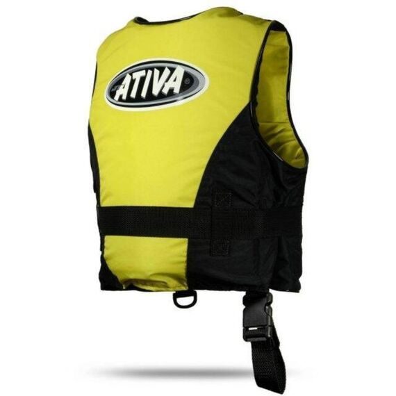 Colete Salva-Vidas Esportivo - Tamanho GG - Ativa 55 - Amarelo