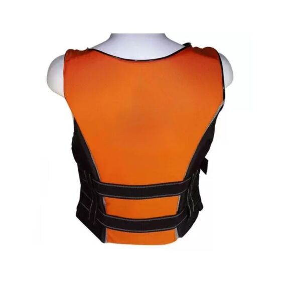 Colete Salva-Vidas Esportivo - Tamanho GG - Mar & Cia - Laranja