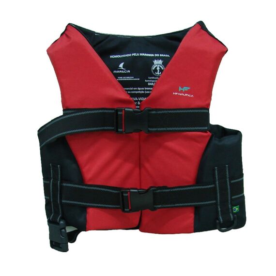 Colete Salva-Vidas Esportivo - Tamanho P - Mar & Cia - Vermelho