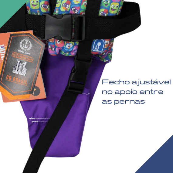 Colete Salva-Vidas Infantil Baby - Galinha Pintadinha PERSONAGENS - Ativa - Homologado