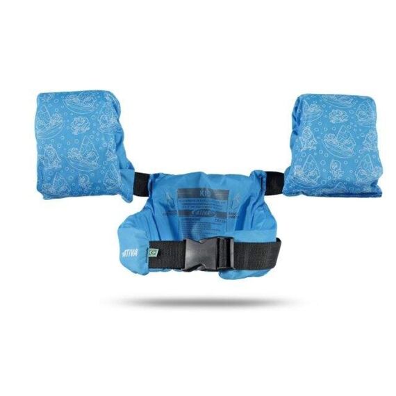 Colete Salva-Vidas Infantil Kids - Galinha Pintadinha - Ativa - Azul - Homologado