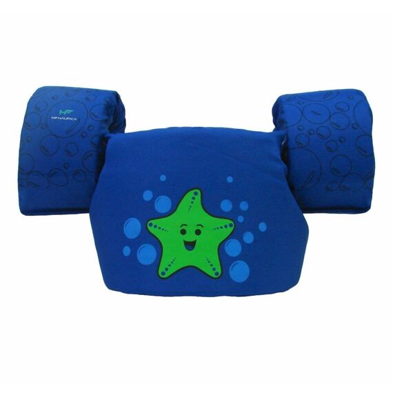 Colete Salva-Vidas Infantil Kids - Tamanho P - Mar & Cia - Azul - Estrela