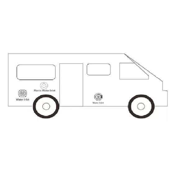 Bocal de Abastecimento Água Externo - 40mm - com Chave - SEM GRAVAÇÃO