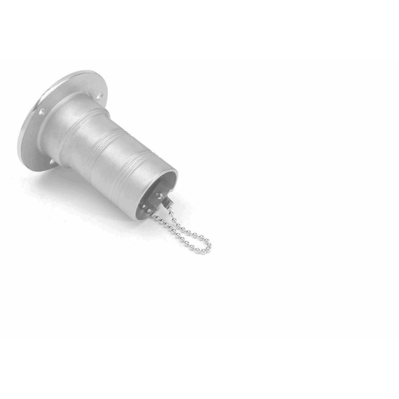 Bocal de Abastecimento em Inox c/ Trava de Segurança e Chaveta - Diesel - 2 pol