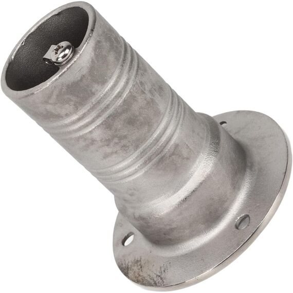 Bocal de Abastecimento em Inox c/ Trava de Segurança e Chaveta - Gasolina