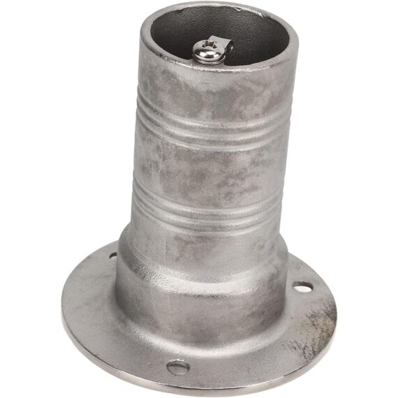 Bocal de Abastecimento em Inox c/ Trava de Segurança e Chaveta - Gasolina