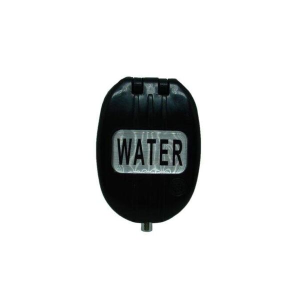 Bocal de Abastecimento Nylon Oval p/ Deck c/ Respiro 1-1/2 pol - Preto - Água