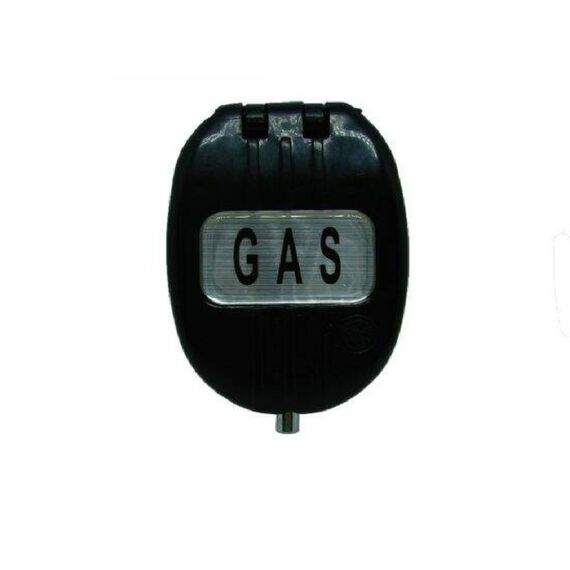 Bocal de Abastecimento Nylon Oval p/ Deck c/ Respiro 1-1/2 pol - Preto - Gasolina