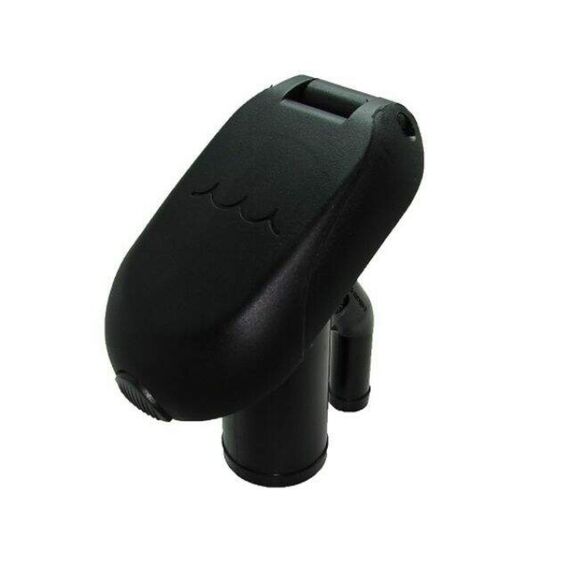 Bocal de Abastecimento Plástico Oval p/ Deck 1-1/2 pol - Preto - Água Doce - Inclinado