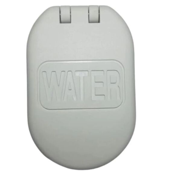 Bocal Plástico Oval de Abastecimento 1-1/2 pol - Perko - Branco - Água