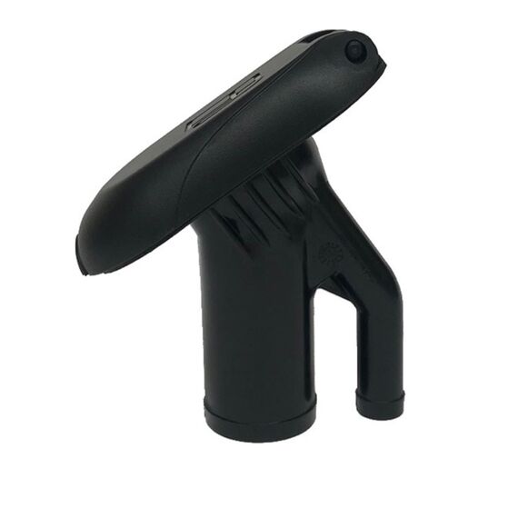 Bocal Plástico Oval p/ Deck 1-1/2 pol - Preto - Gasolina - Inclinado