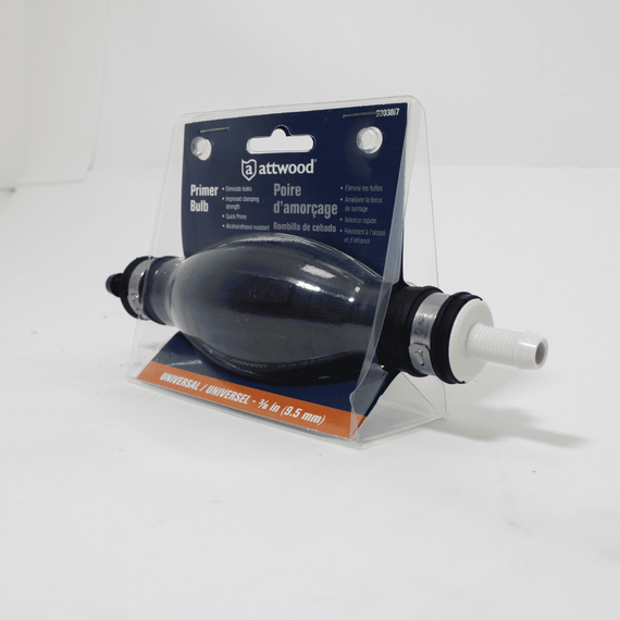 Bulbo de Combustível - Universal - Em Borracha - Tam: 20cm - 3/8 - Attwood
