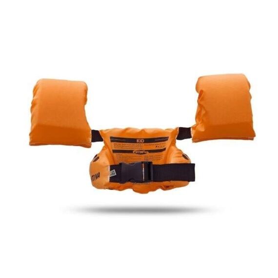 Colete Salva-Vidas Infantil Kids - Tamanho Único - Ativa - Laranja - Homologado