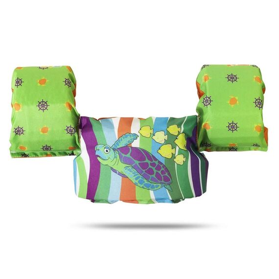 Colete Salva-Vidas Infantil Kids - Tamanho Único - Ativa - Tartaruga - Homologado