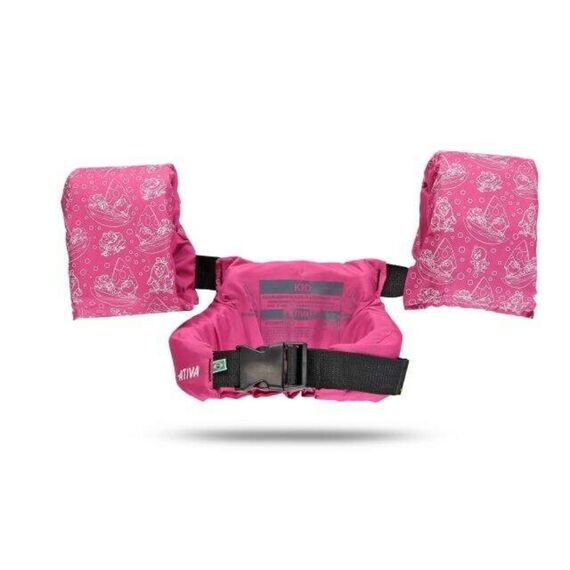 Colete Salva-Vidas Infantil Kids - Turma Galinha Pintadinha - Borboletinha - Ativa - Rosa - Homologado
