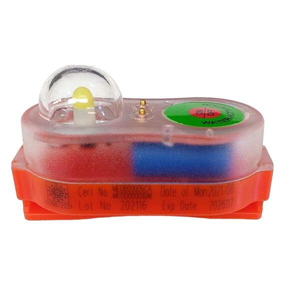 Dispositivo de Iluminação Automático p/ Coletes Salva Vidas - Certificado Solas