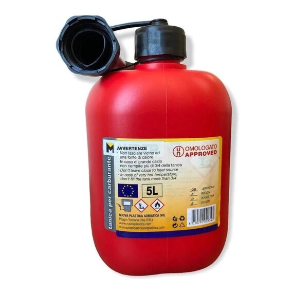 Galão de Combustível Reservatório p/ Transporte - 5 litros - Gasolina